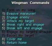 wingman komutları